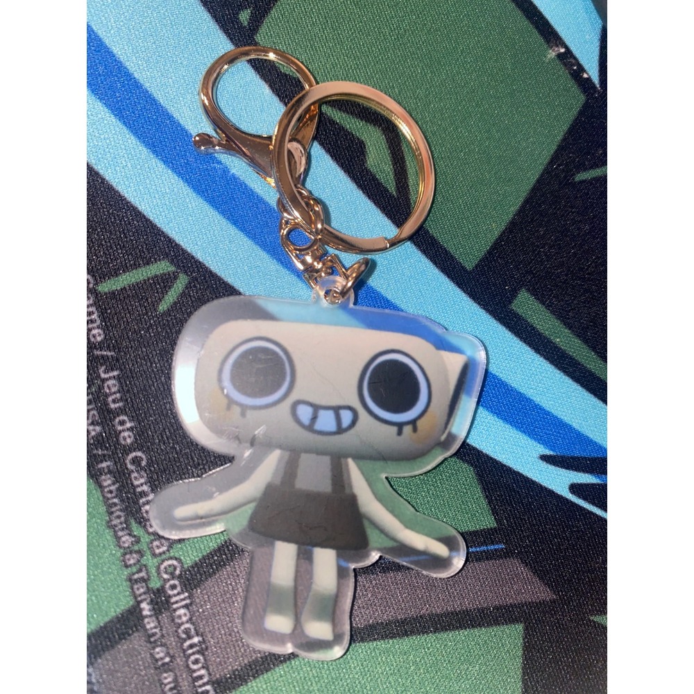 DW Shelly Keychain Keyring Acrylic Metal Clasp Charm‎ Dandy's World - Picture 2 of 2